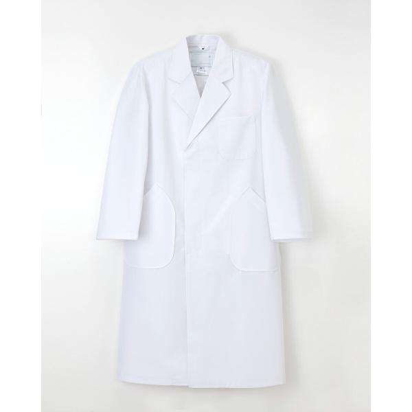 ナガイレーベン HK-11 白衣 シングル診察衣 メンズ 男性用 ドクターコート 医療