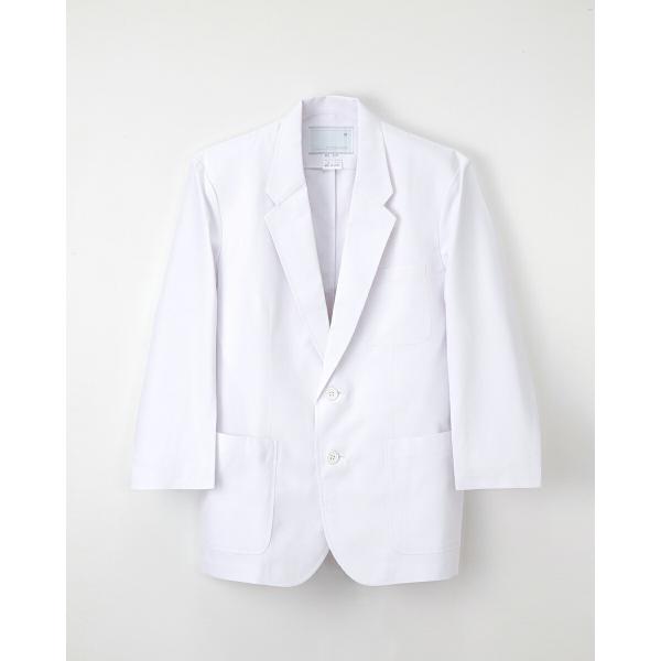 ナガイレーベン KES-5160 テーラードジャケット メンズ 白衣 男子ブレザー  医療