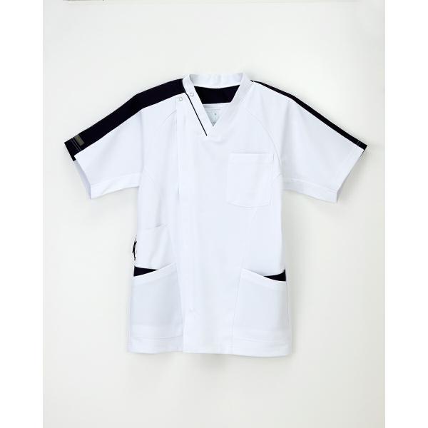 ナガイレーベン LX-4177 スクラブ 男性用 メンズ プロファンクション アシンメトリーカラー ...