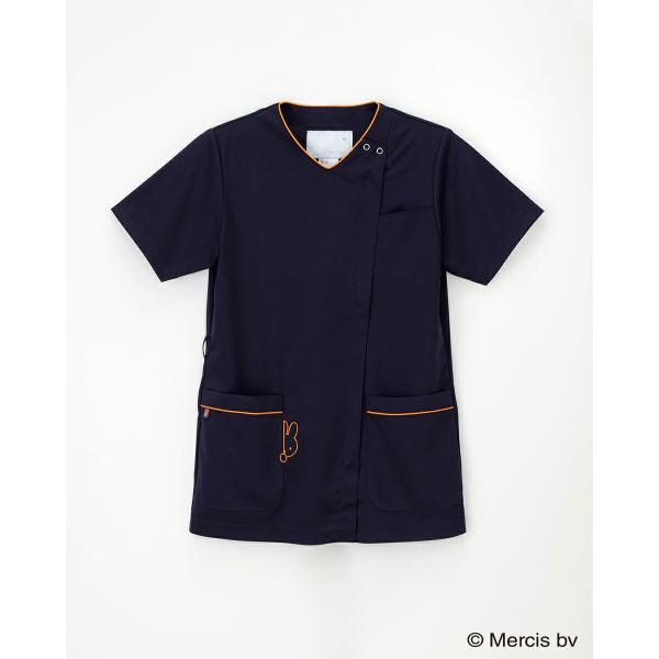 ナガイレーベン ミッフィー miffy MFF-5837 スクラブ 白衣 女性用 レディース 医療 ...