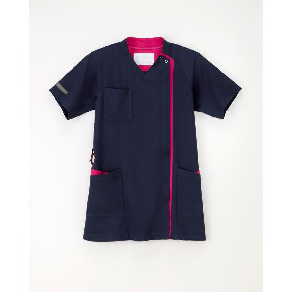 ナガイレーベン RF-5182 スクラブ 女性用 ナースウェア 上衣 白衣 レディース 医療 看護