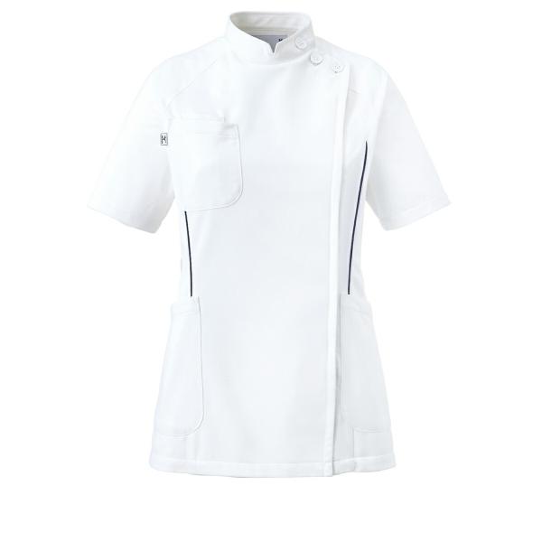 unite×ミズノ MZ-0048 ケーシージャケット KC 女性用 レディース 白衣 半袖 上衣