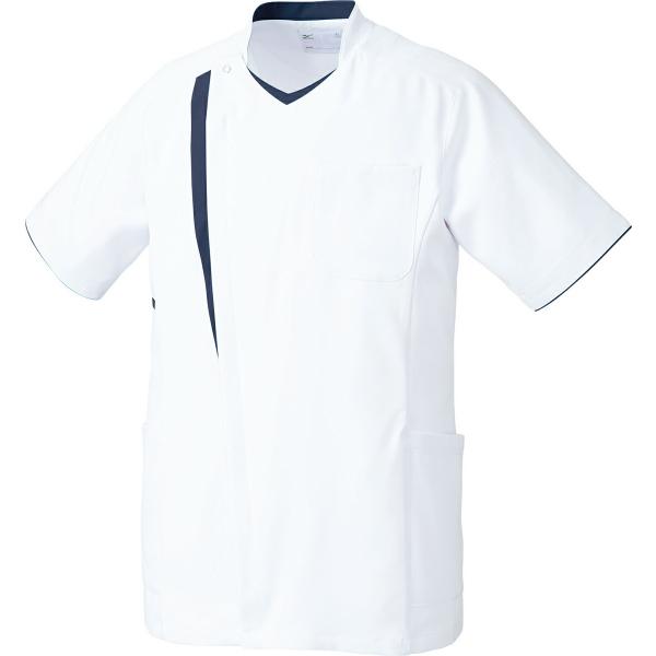 unite×ミズノ MZ-0162 白衣 ジャケット 半袖 上衣 男性用　メンズ