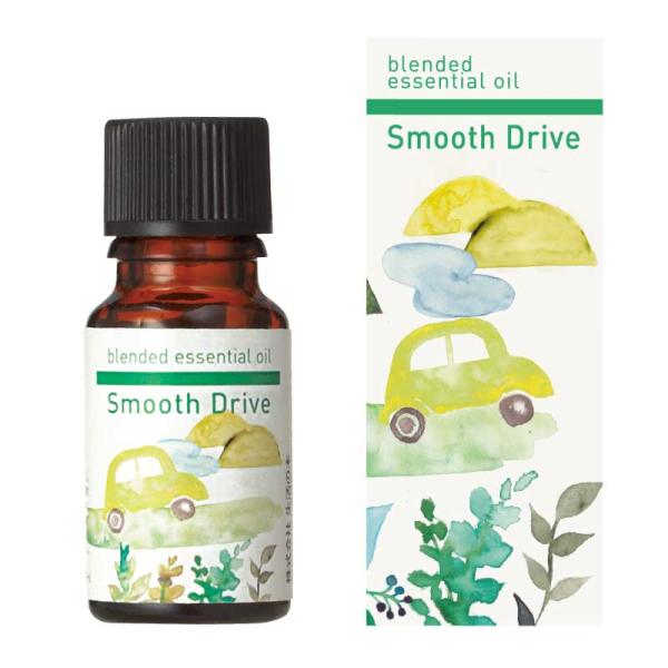 ブレンドエッセンシャルオイル スムーズドライブ 10ml 生活の木 ペパーミント ライム