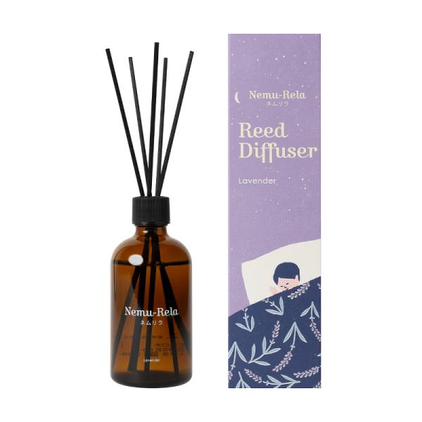 ネムリラ リードディフューザー ラベンダー 100ml 生活の木 オレンジスイート エッセンシャルオ...