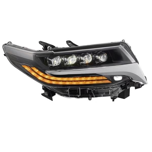 トヨタ アルファード 30系 スタイリングヘッドライト 流れるウィンカー 社外品 フルled シーケ...