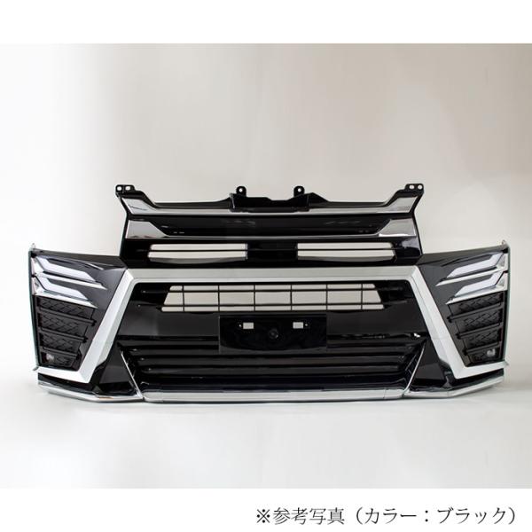 ハイエース 200系 フロントバンパー 4型5型6型 【未塗装】 社外品 シーケンシャル 流れる ウ...