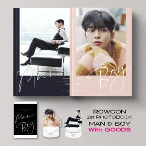 ROWOON 1st PHOTOBOOK - MAN & BOY With GOODS -