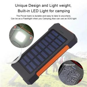 30000mAh 大容量 ソーラーモバイルバッ...の詳細画像2