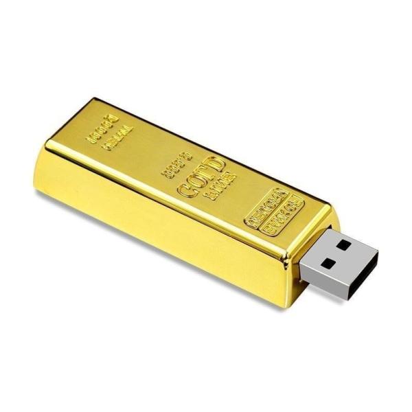 USBメモリ 16GB USB2.0 金の延べ棒 usbメモリ プレゼント ポイント消化 金塊型 1...