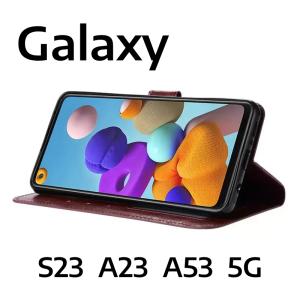 Galaxy S23 ケース 手帳型 レザー ...の詳細画像2