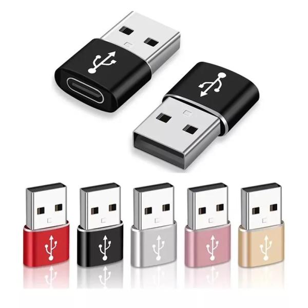 2個セット USB Type-C 変換アダプタ タイプC USB変換アダプタ A C 変換 Type...