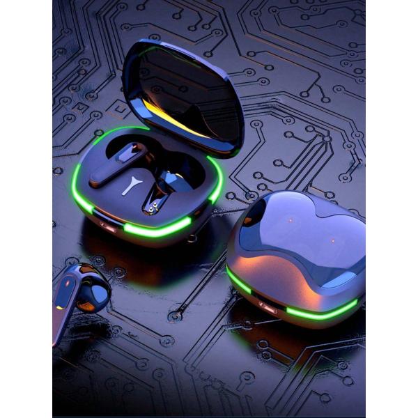 ワイヤレスイヤホン ゲーミング ゲーム機 Bluetooth コンパクト 高音質 重低音 ノイズキャ...