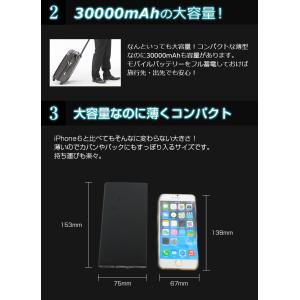 モバイルバッテリー 30000mAh 大容量 ...の詳細画像4