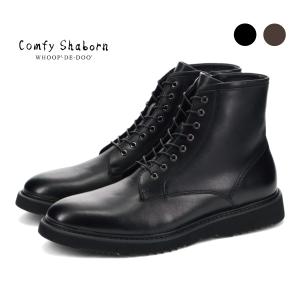 ✨日本製✨フープディドゥ whoop'-de-doo' ショートブーツ【26】黒 whoop-de-doo ブーツ whoop-de-doo/フープディドゥ 8cmヒール