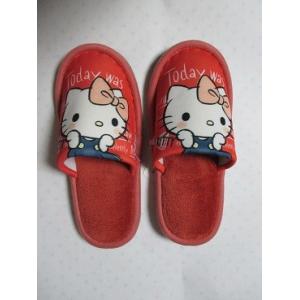ハローキティスリッパ 赤