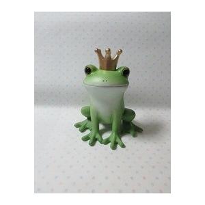 コポー ガーデン 王冠 カエル かえる 蛙 風遊 ファッション通販