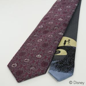Disney（ディズニー） ネクタイ シルク100% ナイトメアー・ビフォア