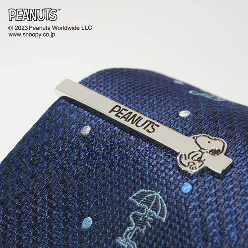 スヌーピー ネクタイ タイピン プレゼント 父の日 送料無料 グレンチェック柄×PEANUTSロゴタ...