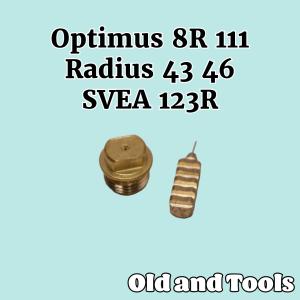 Optimus 111 8R ニップル＆ニードル 2点セット / OPTIMUS