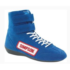 シンプソン28900blハイトップシューズ Simpson Racing 28900BL High Top Racing Shoe 並行輸入品｜wid-grab