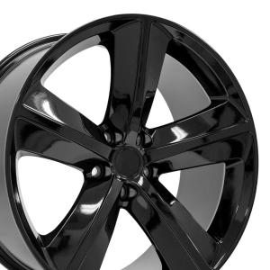 OE Wheels LLC 20 inch Rim Fits Challenger SRT Wheel DG05 20x9 Bl 並行輸入品｜wid-grab