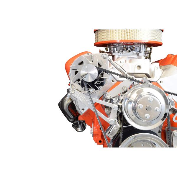 【並行輸入品】ICT ビレット BBC ビレット オルタネーター ブラケット 調節可能 LWPビッグ...