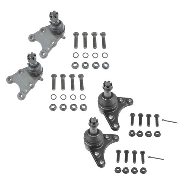 【並行輸入品】ボールジョイント フロントアッパーロワー LH RH 4個セット 04 12 コロラド...
