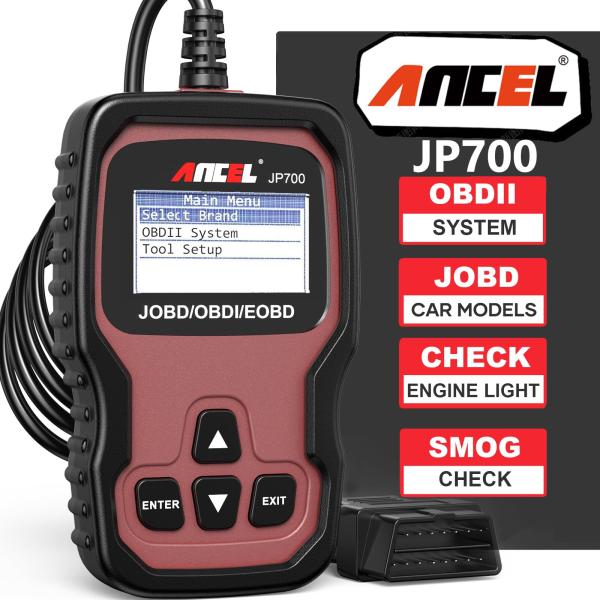 ANCEL JP700 JOBD OBD2 Japanese Car Scanner, JDM Au...
