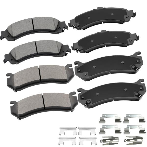 cciyu D785 D834 Ceramic Front Rear Brake Pad Set F...
