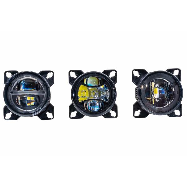 Morimoto ロービームLED Sealed3 LEDヘッドライトハウジング ユニバーサル 90...