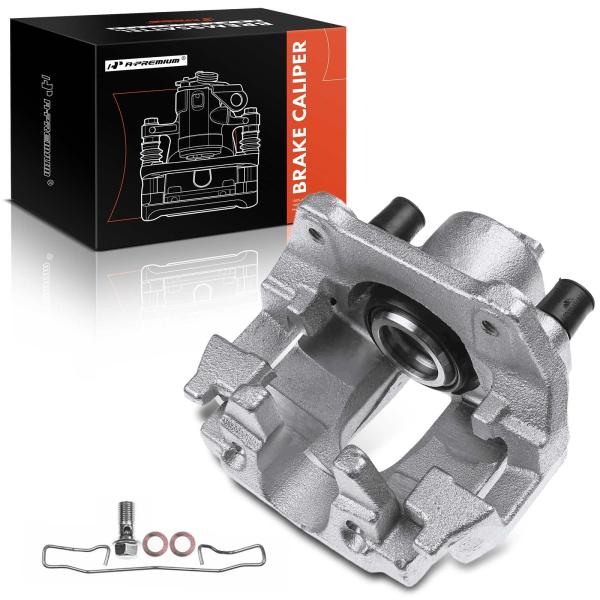 A Premium ディスクブレーキキャリパーアセンブリ ブラケット付き 一部のボルボモデルに対応 ...