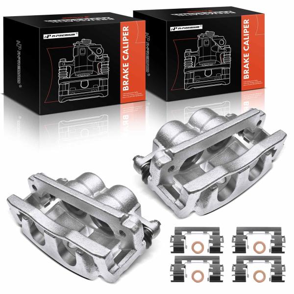 A Premium ブレーキキャリパーアセンブリ シボレートレイルブレイザー 06 09 GMCエン...