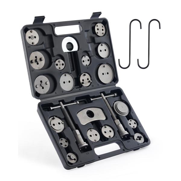 OMT ブレーキキャリパー ウィンドバックツールキット ブレーキキャリパー圧縮ツール24点セット ス...