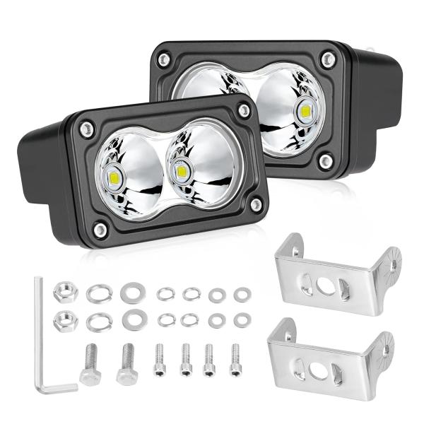 AKD LEDポッド 3インチ CREE LEDドライビングライト 40W スポット オフロード 小...