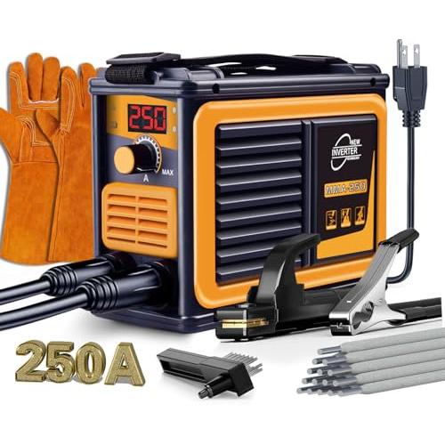 Wrdlosy 250A 110V Welding Machine, Portable Welder...