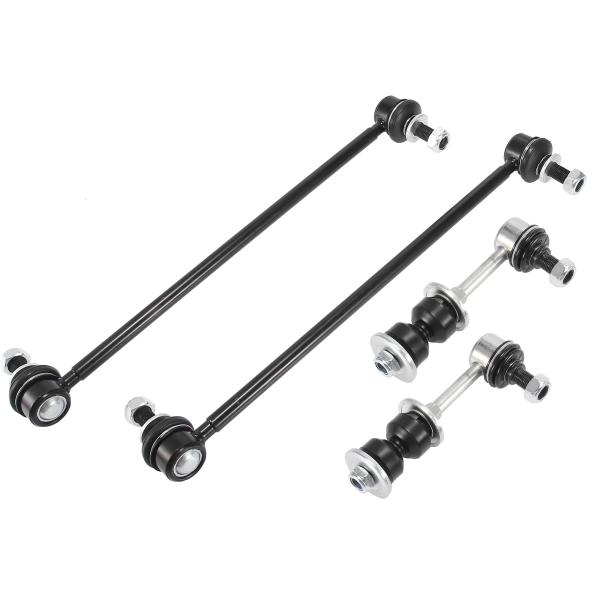 X AUTOHAUX 4個 フロントリアスウェイバーリンク K750043 K750257 スタビラ...