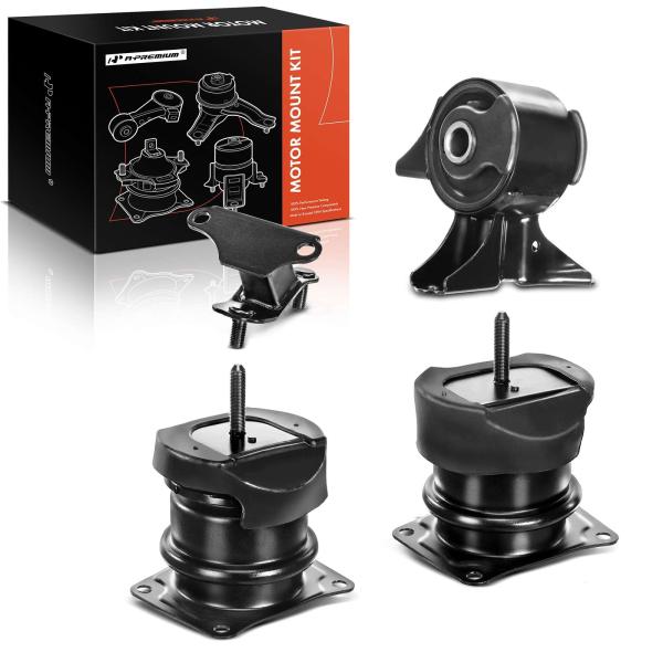 【並行輸入品】A Premium エンジンモーターマウントとトランスミッションマウントキット ホンダ...