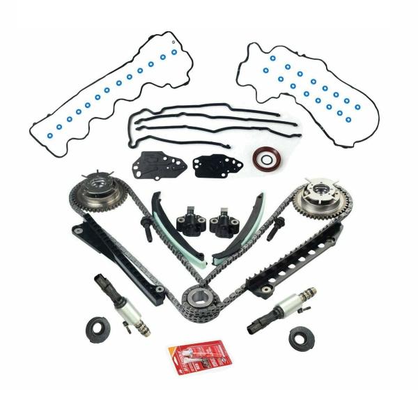 可変カムシャフトタイミングチェーンキット カムフェーザーとVVTバルブの交換用 5.4L 3V 20...