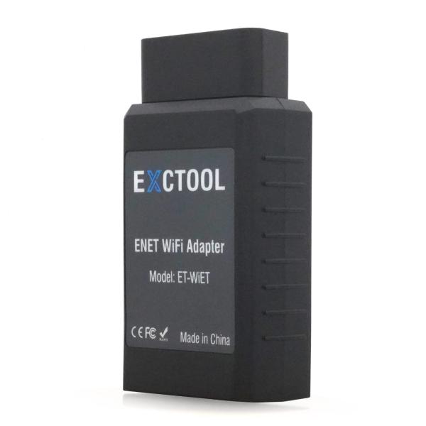 Exctool ENET WiFi Adapter Ethernet to OBD2 Diagnos...