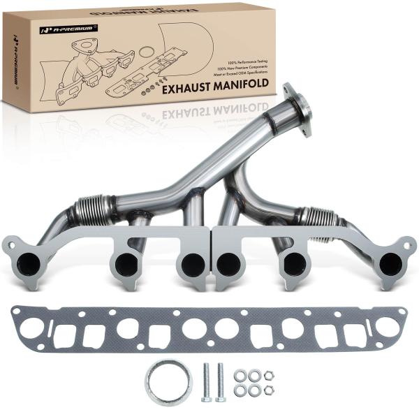 A Premium エキゾーストマニホールド ガスケット付き ジープグランドチェロキー 1993 1...