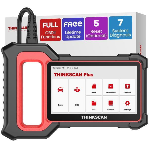THINKCAR OBD2 Scanner, ThinkScan Plus S7 ABS,SRS,E...