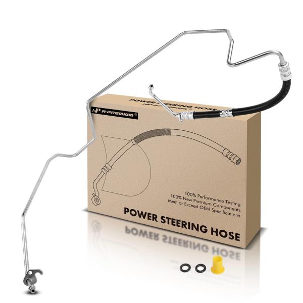 【並行輸入品】A Premium パワーステアリングホース 圧力ホースラインアセンブリ ボルボ S8...