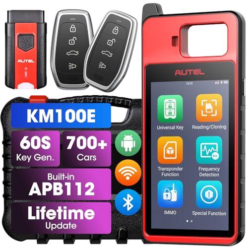 Autel MAXiIM KM100E キー プログラマー: キー フォブ プログラミング イモビラ...