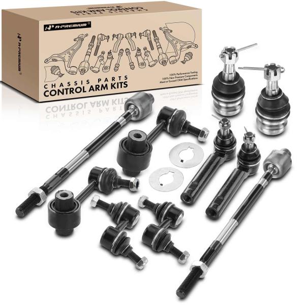 A Premium フロントリアサスペンションキット スウェイバー リンクスタビライザー リンクタイ...