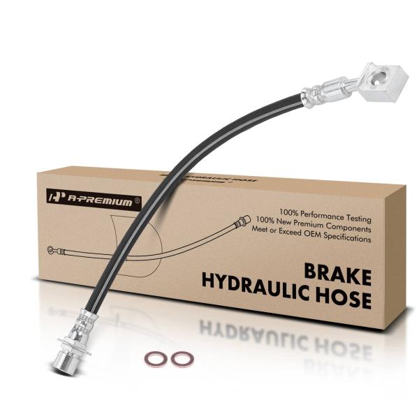 【並行輸入品】A Premium リアドライバーサイドブレーキ油圧ホース 一部のキャデラック、シボレ...