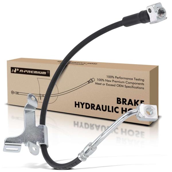 【並行輸入品】A Premium フロントドライバーブレーキ油圧ホース 一部のシボレー、ビュイック、...