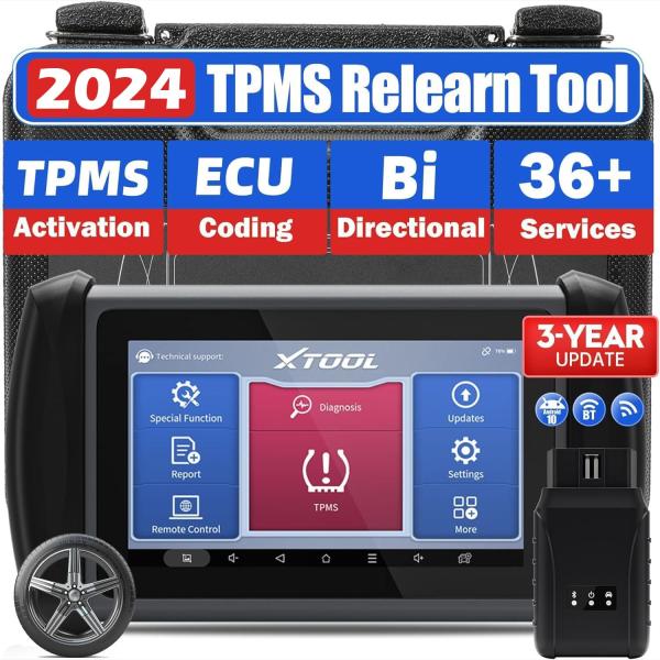 XTOOL IP819TP ワイヤレス車載スキャナー TPMS Relearn ツール 双方向制御 ...