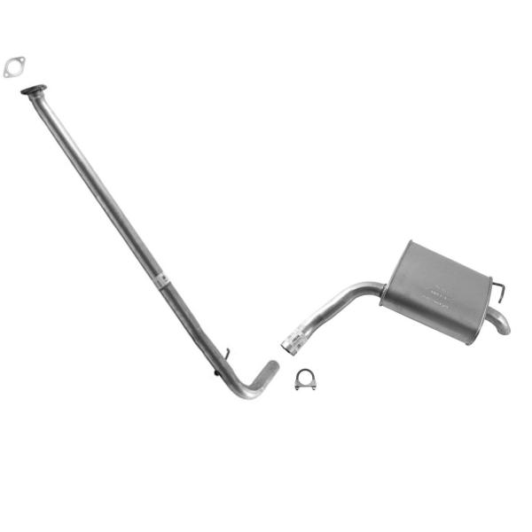 OE Style Exhaust System Ext. Pipe Muffler Replacem...