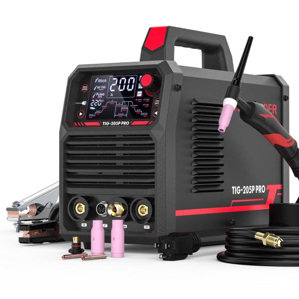 TIG 205P YESWELDER TIG Welder With Pulse 205Amp La...